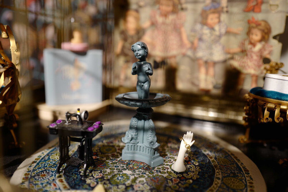 Miniature works by Aibgail Hornik